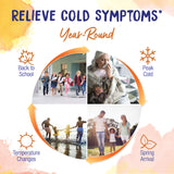 Boiron ColdCalm Tablets for Relief of Common Cold Symptoms Such as Sneezing, Runny Nose, Sore Throat, and Nasal Congestion - Non-Drowsy - 60 Count