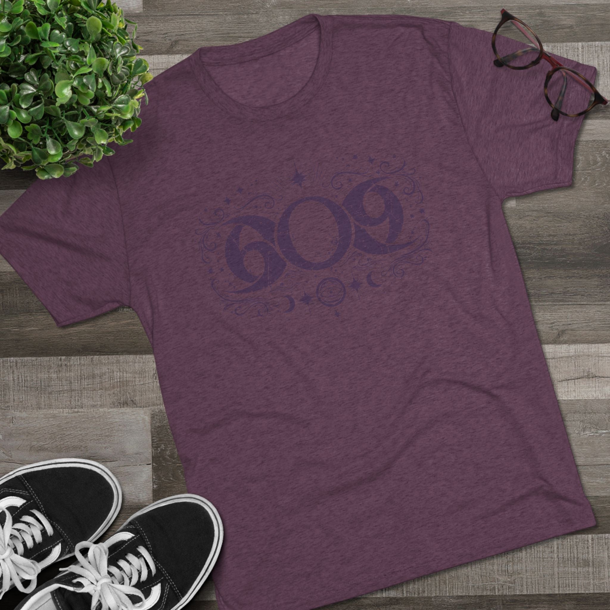 609 Triple Moon | Athletic Tee