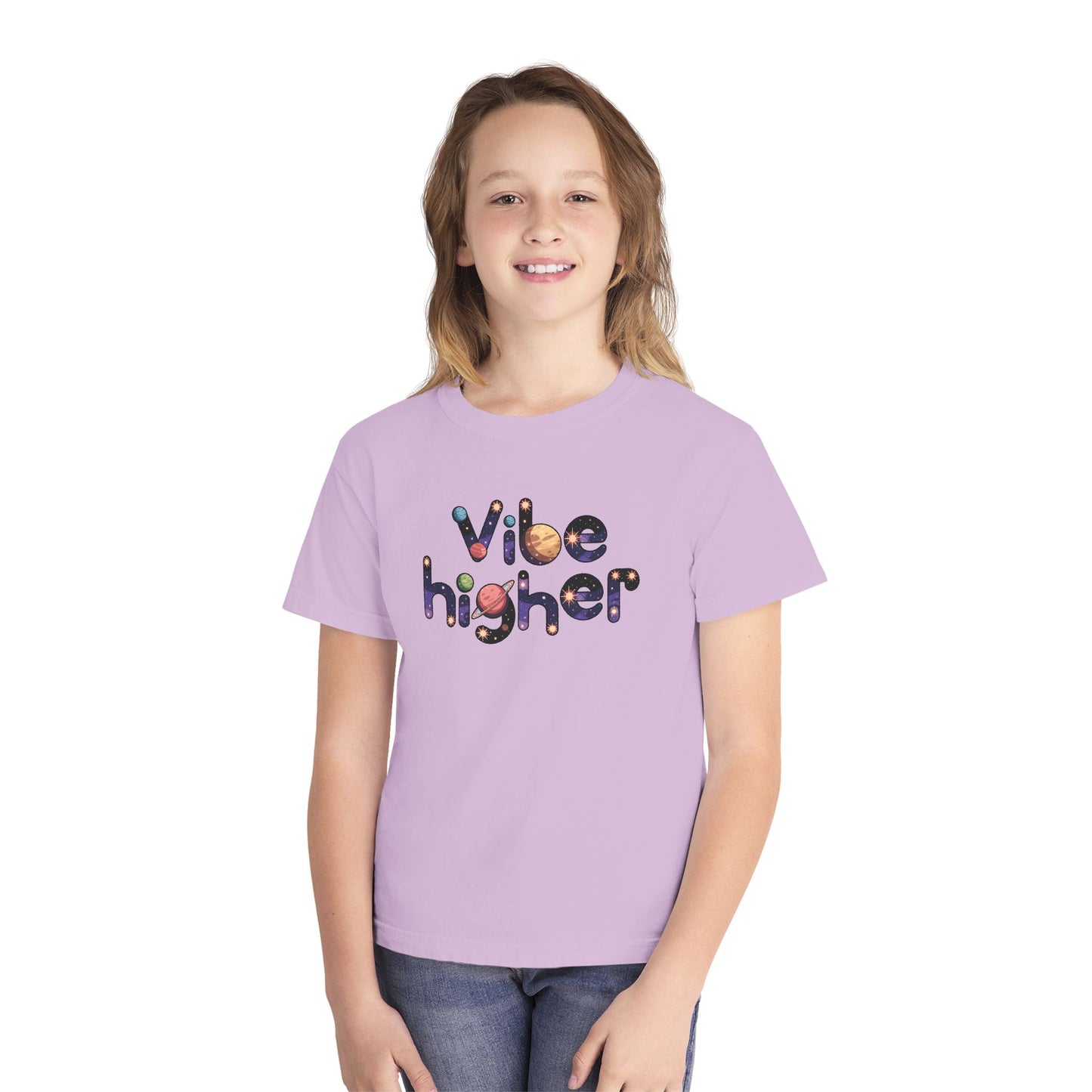 Vibe Higher Planets | Kid's Midweight Tee