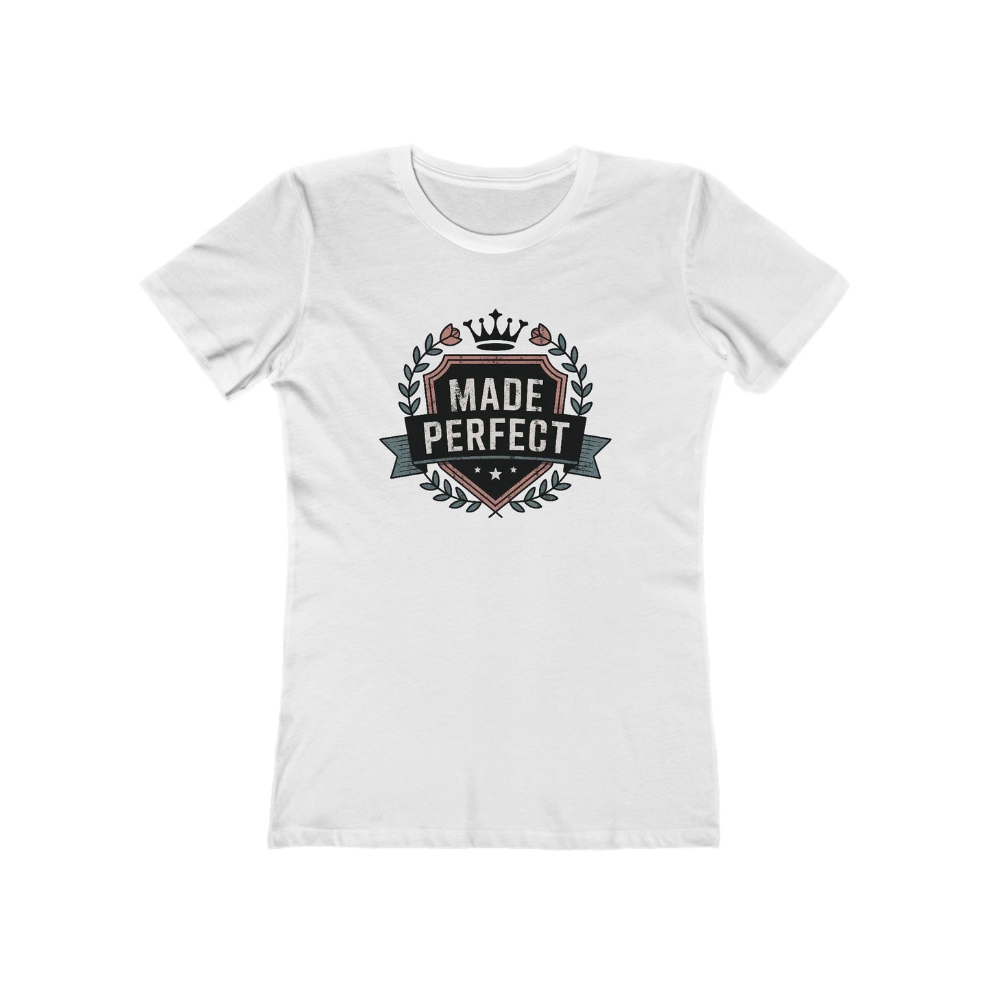 Made Perfect Crest | Women's Boyfriend Tee