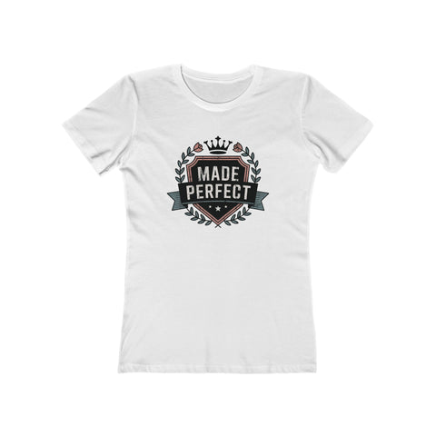 Made Perfect Crest | Women's Boyfriend Tee