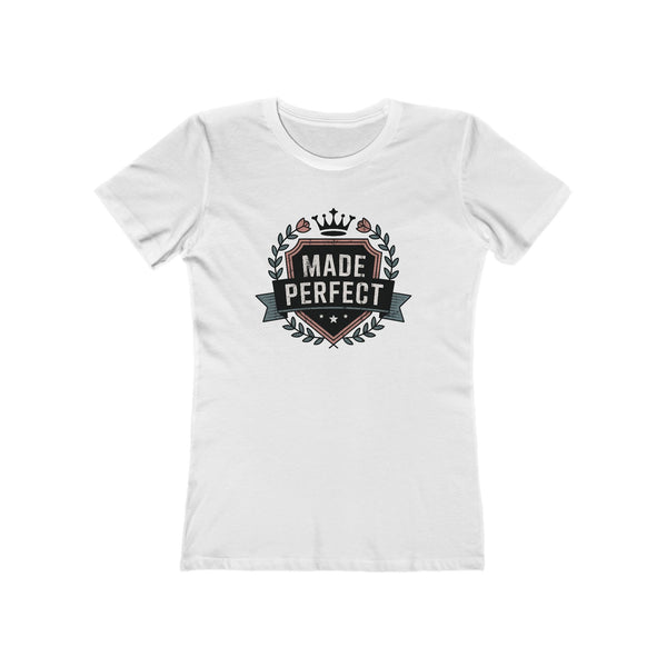 Made Perfect Crest | Women's Boyfriend Tee