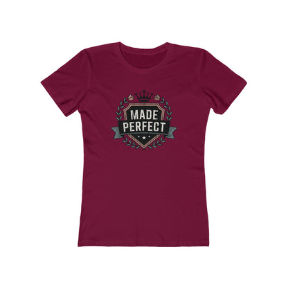 Made Perfect Crest | Women's Boyfriend Tee