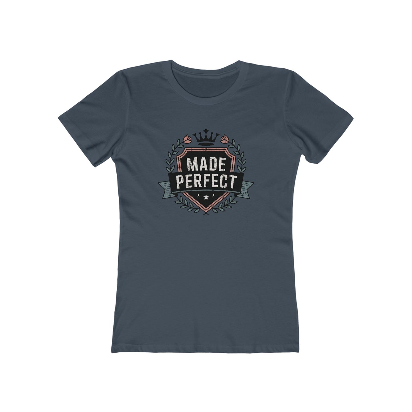 Made Perfect Crest | Women's Boyfriend Tee