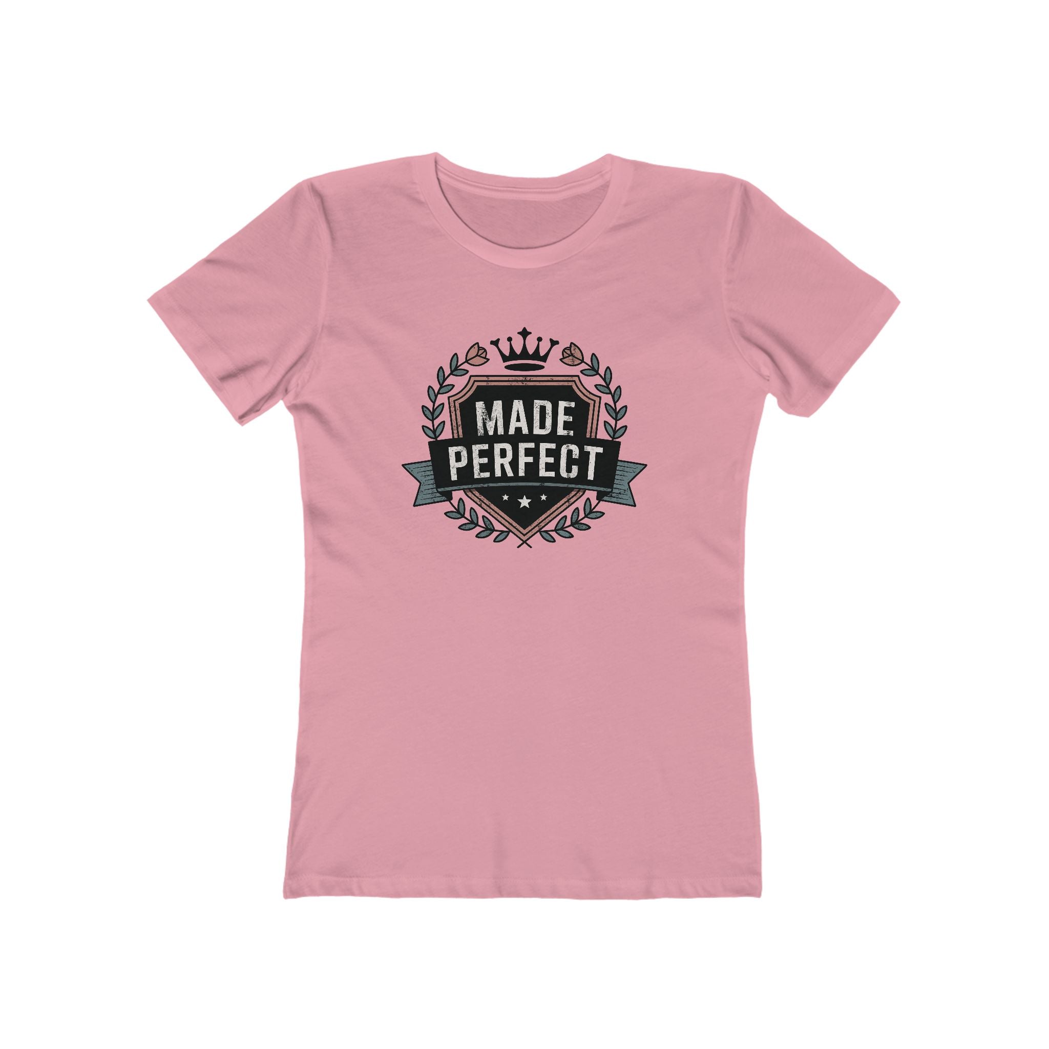 MADE PERFECT CREST | Women's Boyfriend Tee