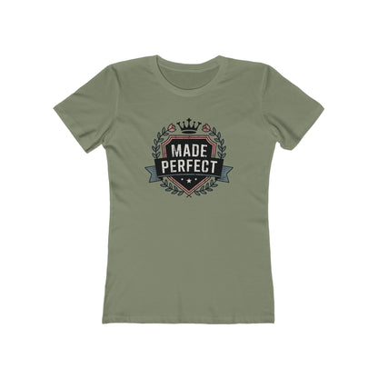 Made Perfect Crest | Women's Boyfriend Tee