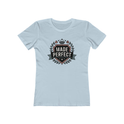 Made Perfect Crest | Women's Boyfriend Tee