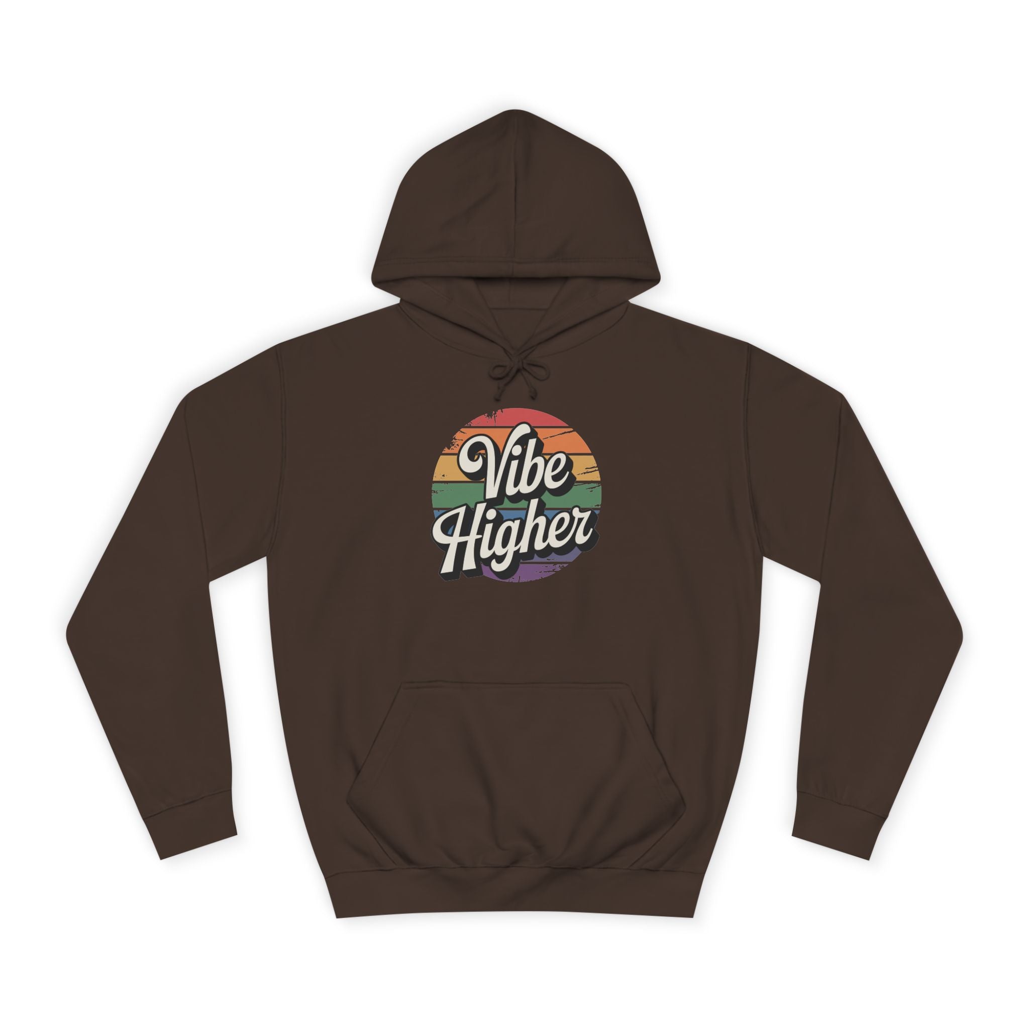 VIBE HIGHER | Rainbow Sunset Hoodie