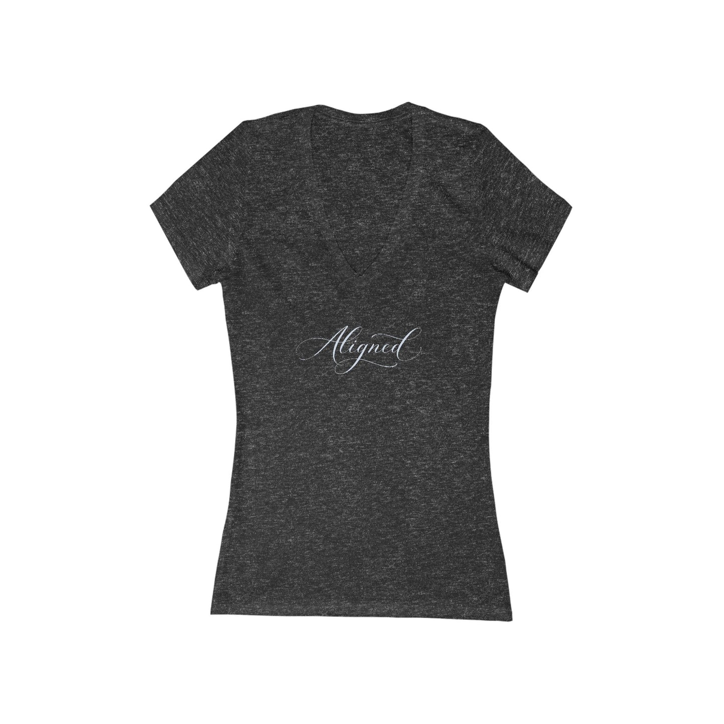 Aligned / Vibe Higher | Women's Deep V-Neck Tee