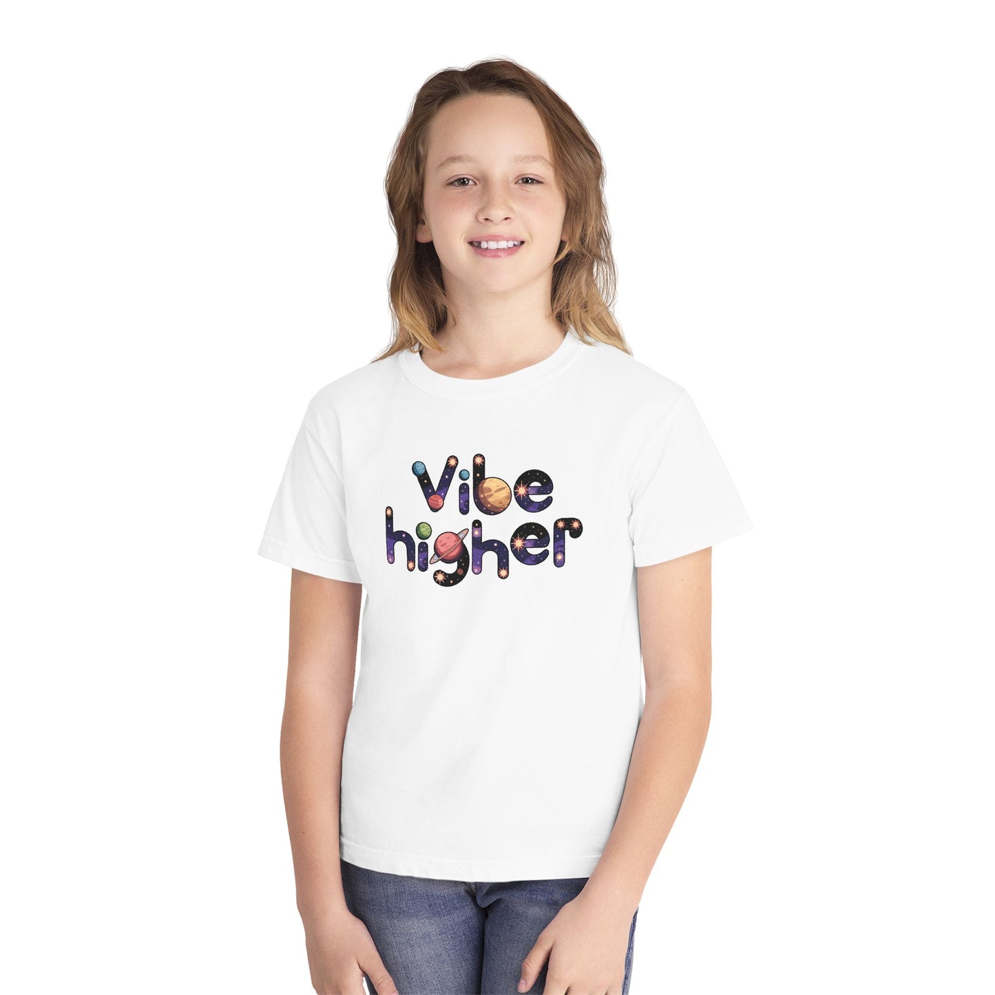 Vibe Higher Planets | Kid's Midweight Tee