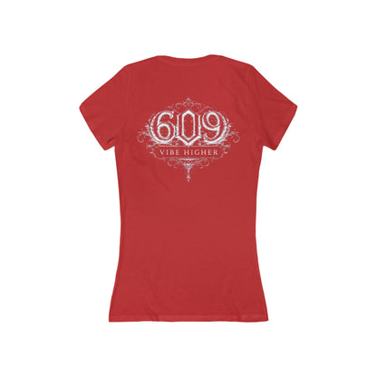 Aligned / Vibe Higher | Women's Deep V-Neck Tee