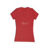Aligned / Vibe Higher | Women's Deep V-Neck Tee