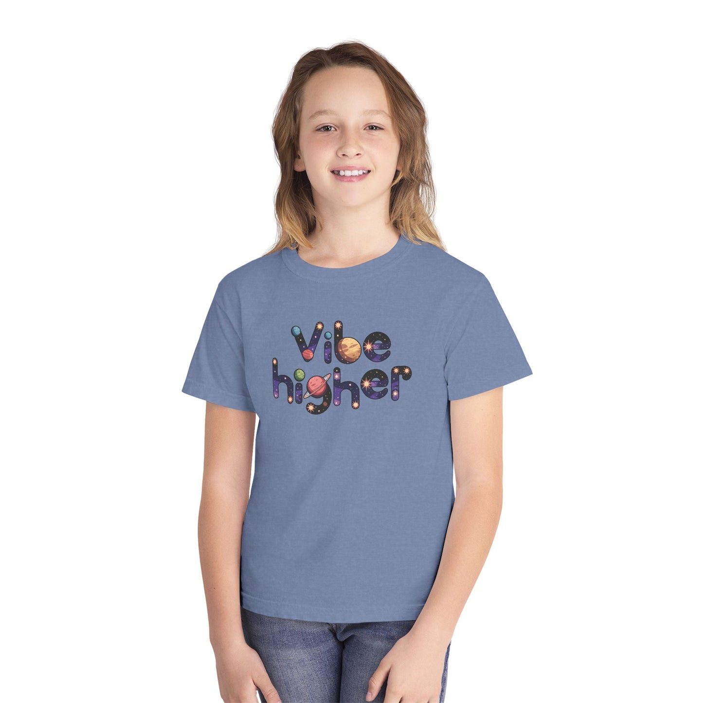 Vibe Higher Planets | Kid's Midweight Tee