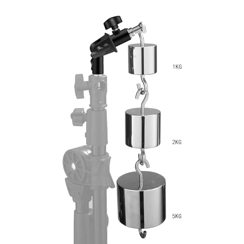 WELLMAKING U-Shape Camera Flash 180°Swivel Mount Bracket with Standard 1/4 to 3/8 inch Metal Male Screw Spigot Stud Compatible for Umbrella Softbox Reflector Holder Stand for Video Light Studio Light