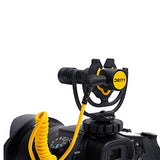 Deity V-Mic D4 Mini Video Microphone 20mph Wind Rating,Runs of 1-5V from Cameras,Phones,and Audio Recorders