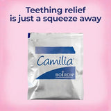 Boiron Camilia Teething Drops for Daytime and Nighttime Relief of Painful or Swollen Gums and Irritability in Babies - 30 Count