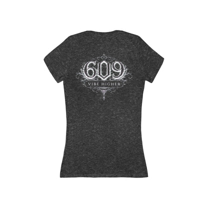 Aligned / Vibe Higher | Women's Deep V-Neck Tee