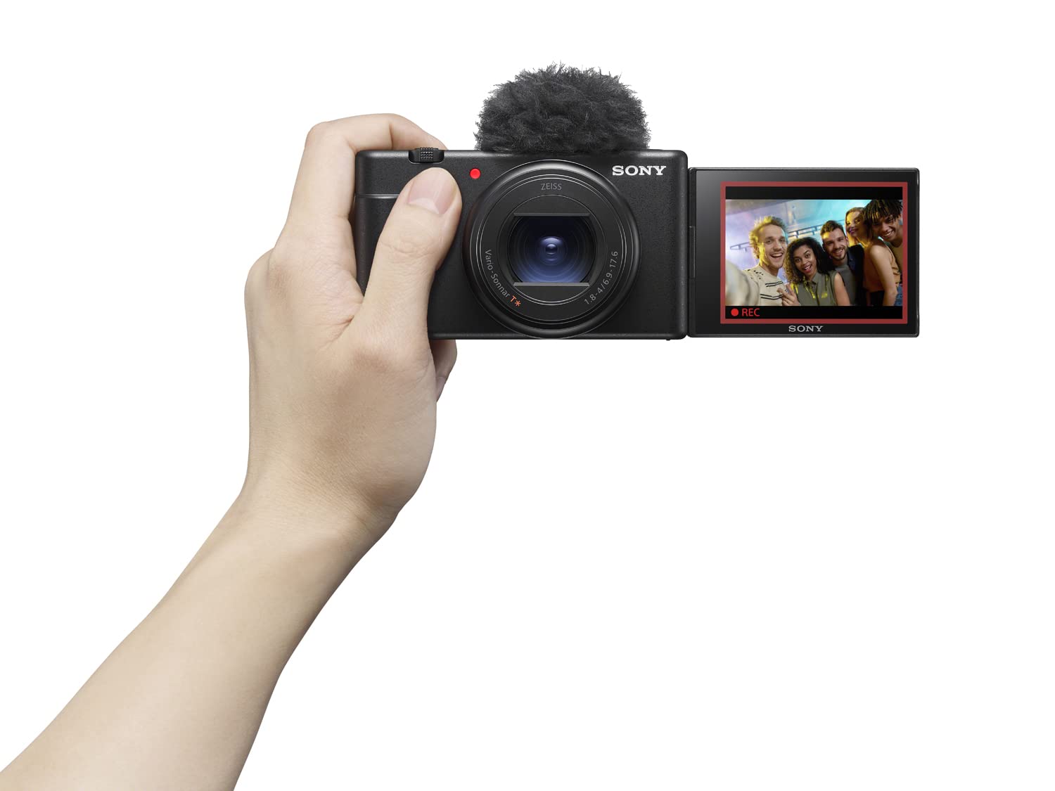 Sony ZV-1 II Vlog Camera for Content Creators and Vloggers - Black