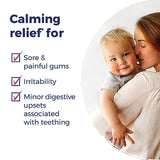 Boiron Camilia Teething Drops for Daytime and Nighttime Relief of Painful or Swollen Gums and Irritability in Babies - 60 Count