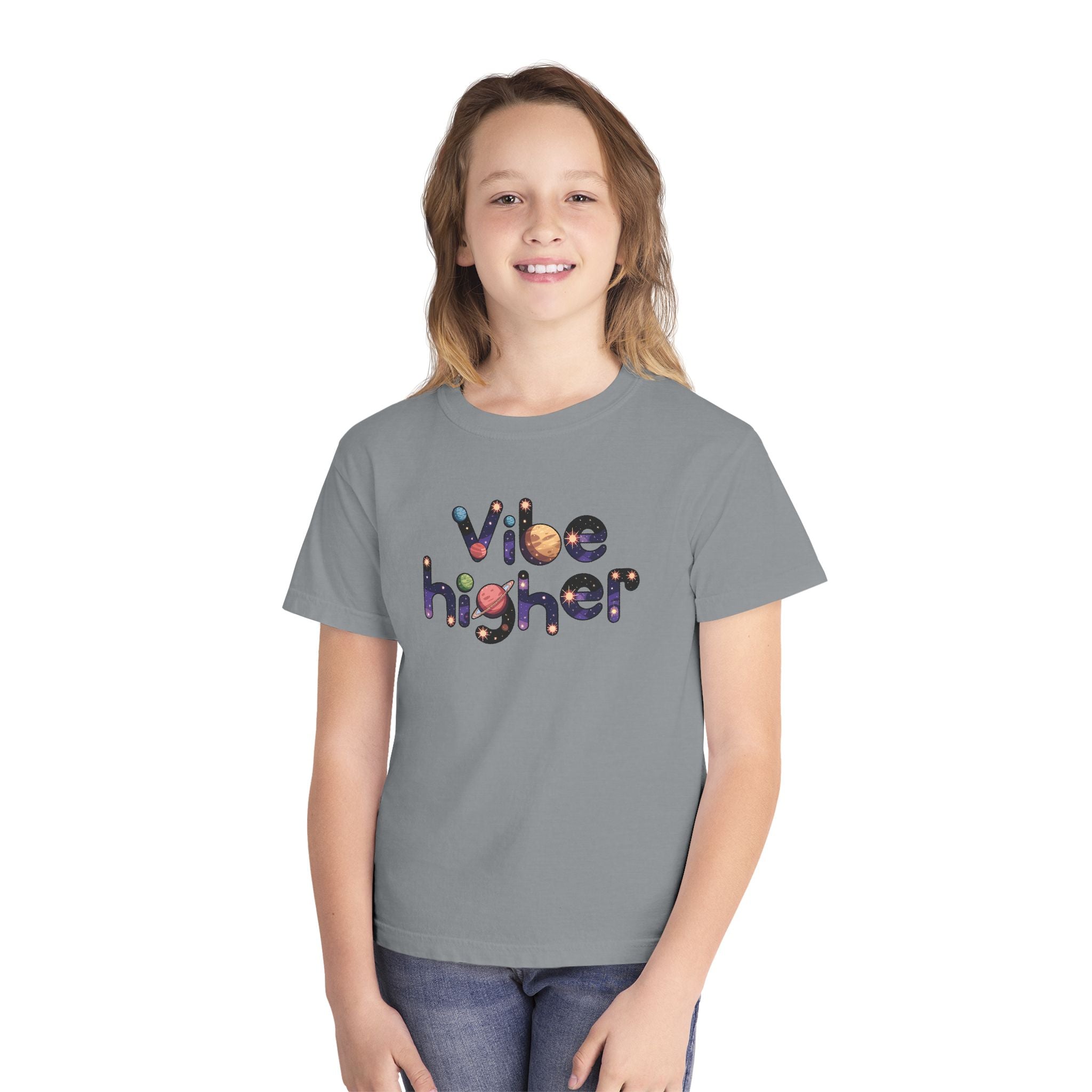 Vibe Higher Planets | Kid's Midweight Tee