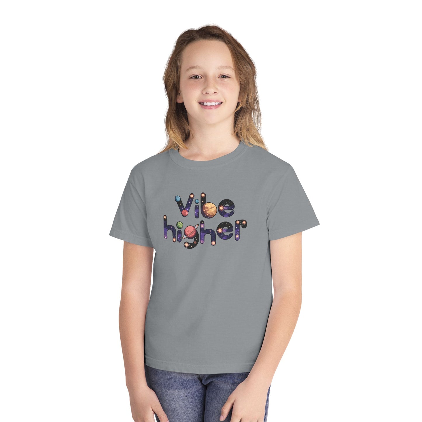 Vibe Higher Planets | Kid's Midweight Tee