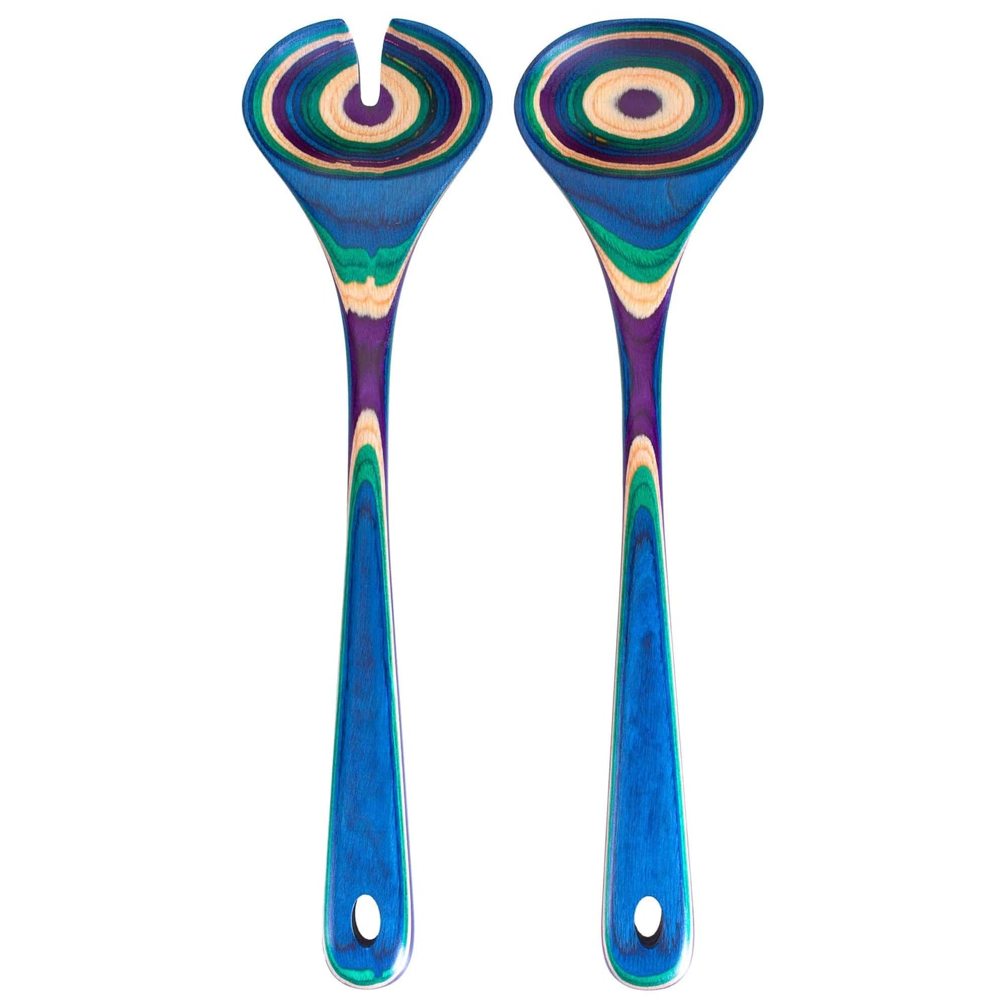 Totally Bamboo Baltique Mumbai Collection 12-1/2" Wooden Cooking Spoon, Safe for Nonstick
