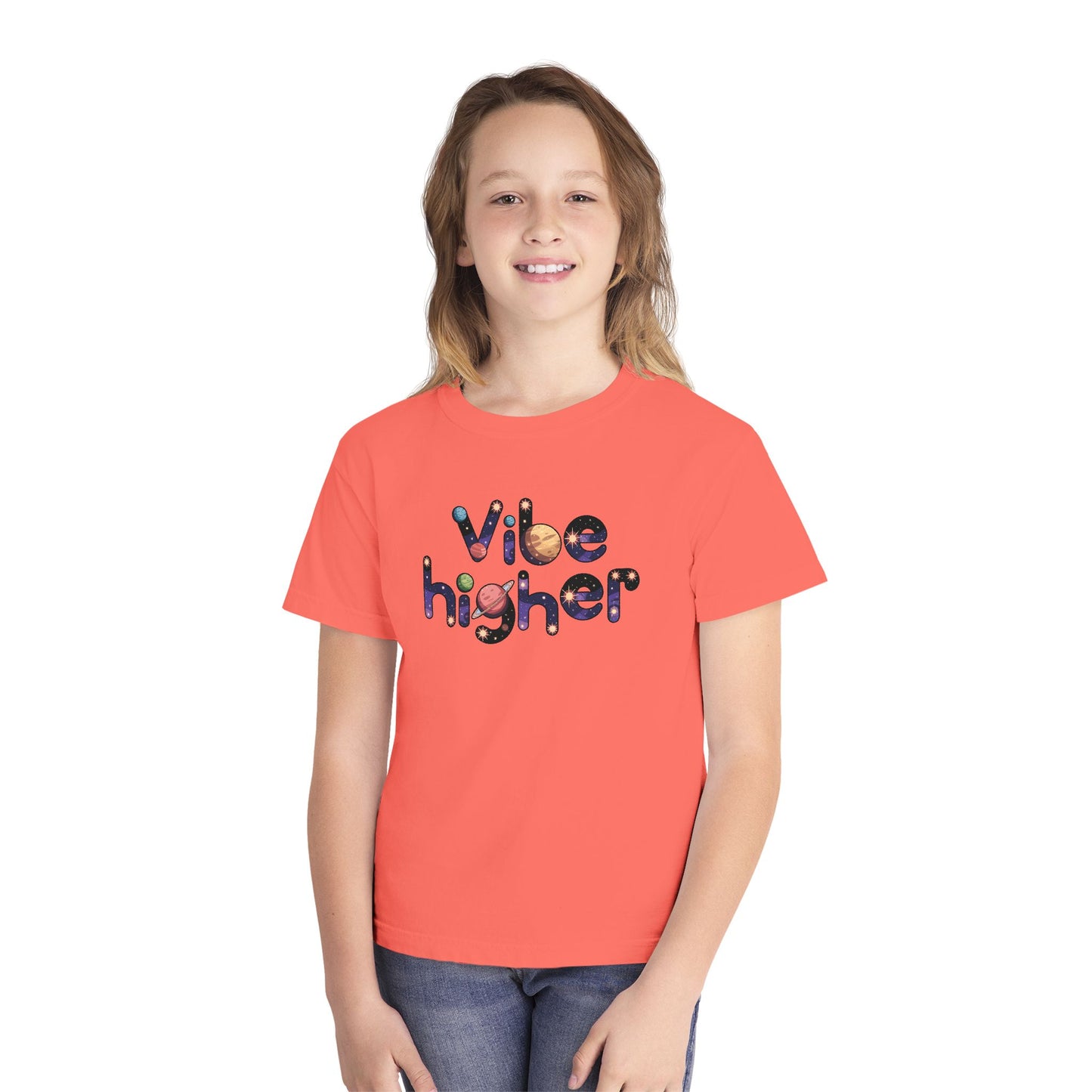 Vibe Higher Planets | Kid's Midweight Tee