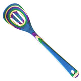 Totally Bamboo Baltique Mumbai Collection 12-1/2" Wooden Cooking Spoon, Safe for Nonstick