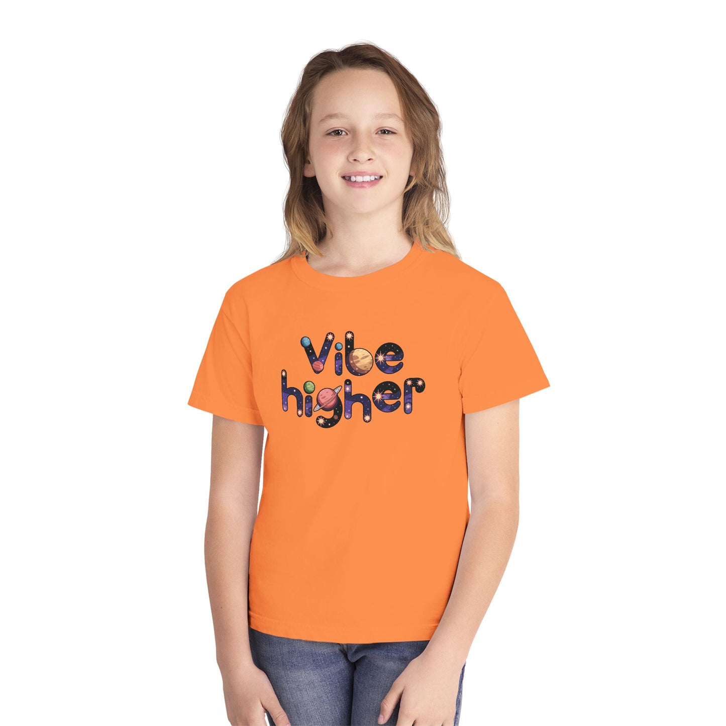 Vibe Higher Planets | Kid's Midweight Tee
