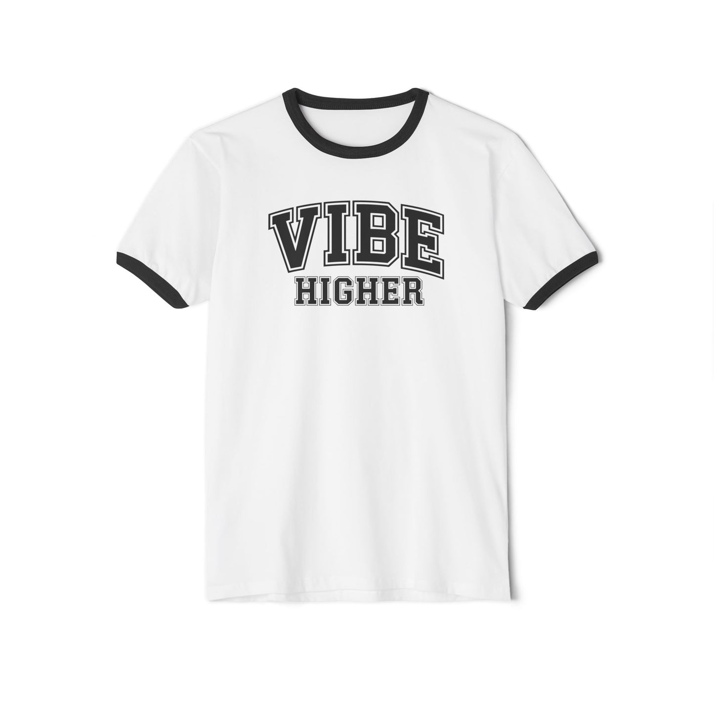 Vibe Higher Varsity | Jersey Ringer Tee