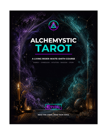 Alchemystic Tarot Course and Workbook full cover