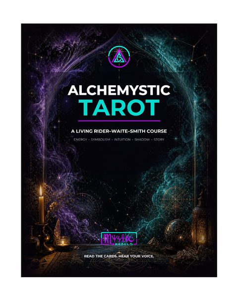 Alchemystic Tarot Course and Workbook full cover