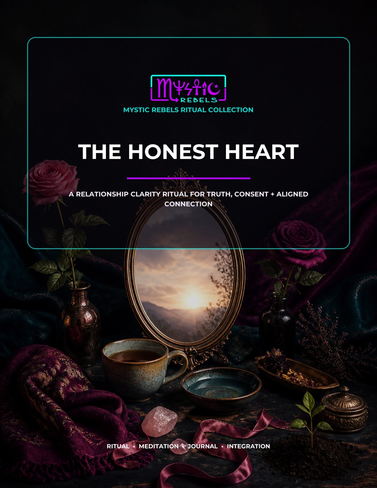 The Honest Heart ritual guide cover by Mystic Rebels