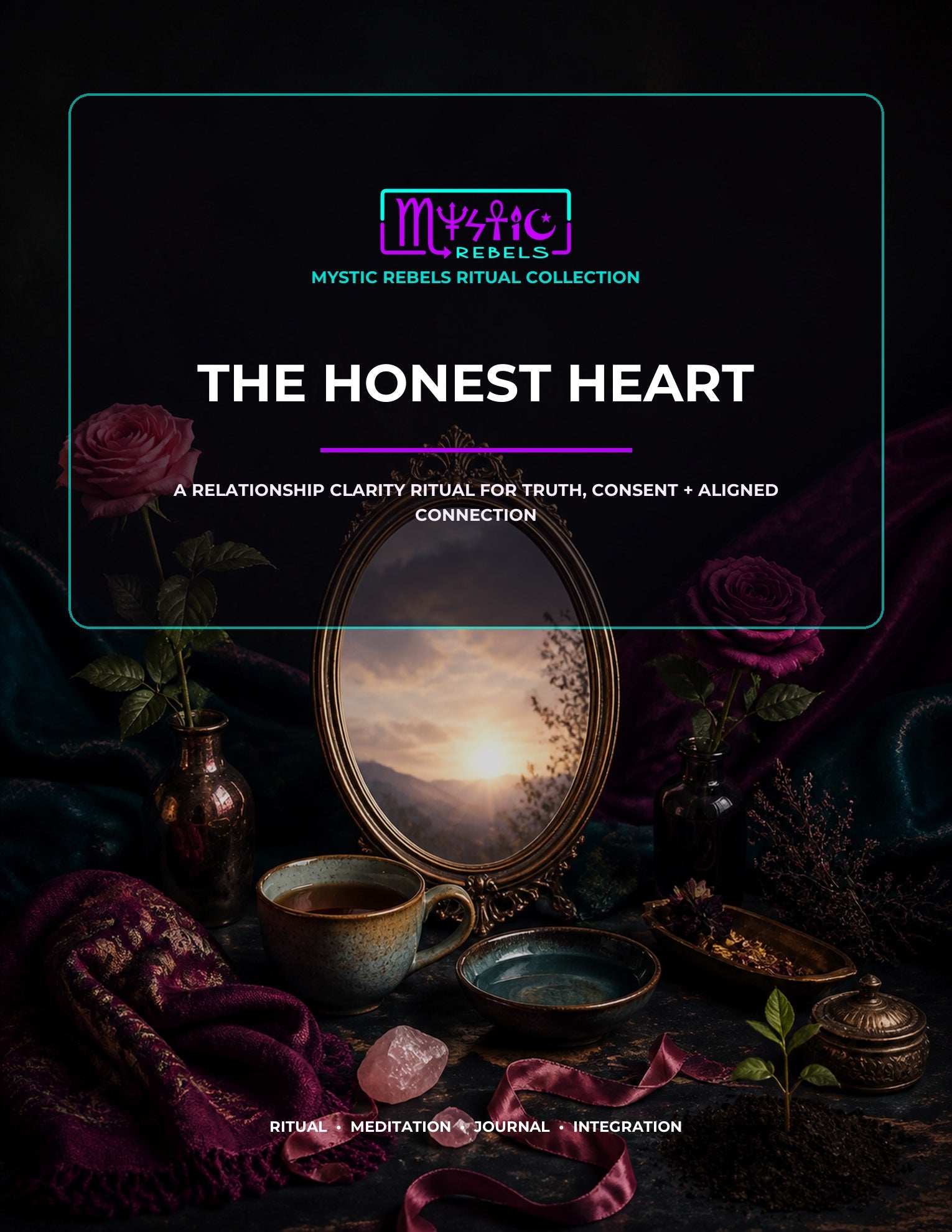 The Honest Heart ritual guide cover by Mystic Rebels