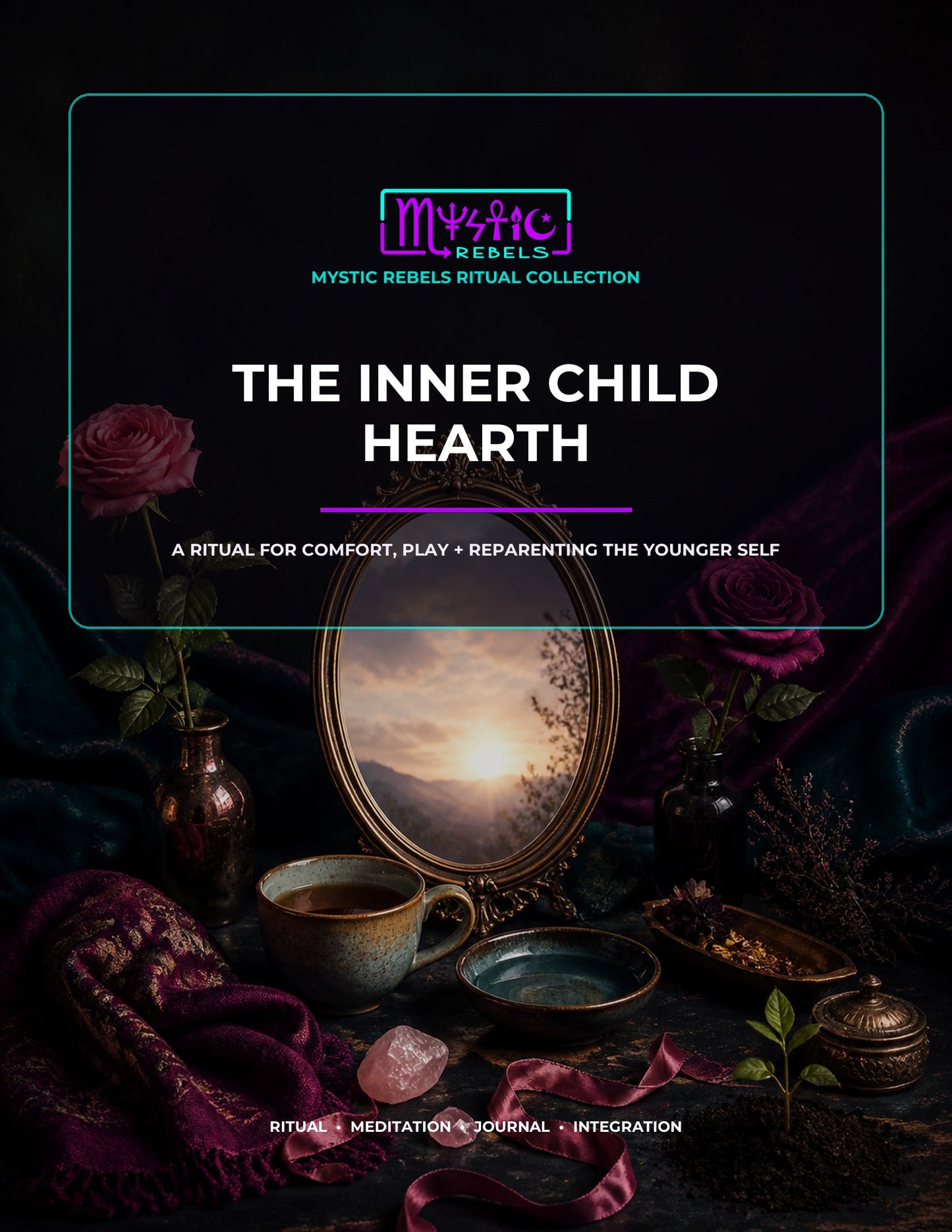 The Inner Child Hearth ritual guide cover by Mystic Rebels