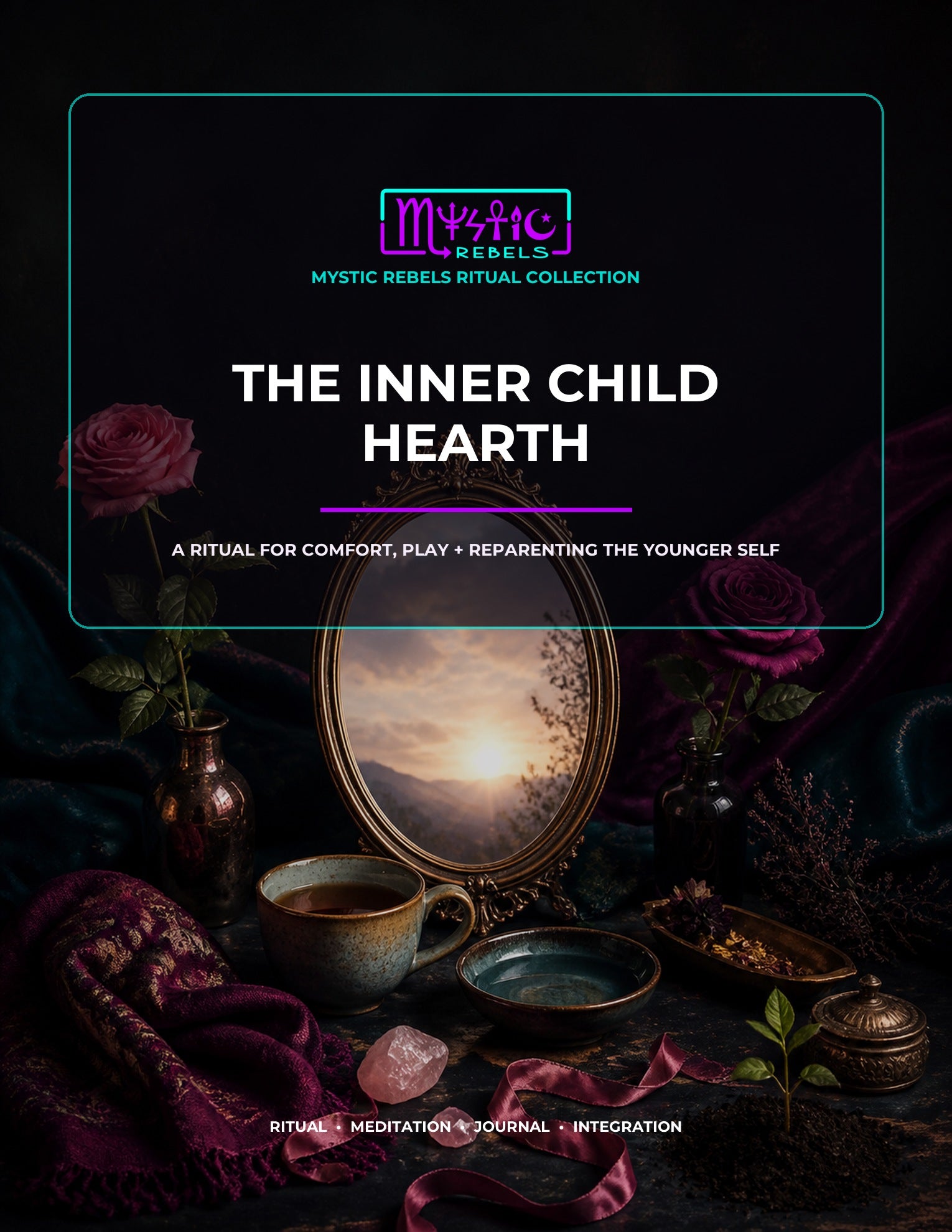 The Inner Child Hearth ritual guide cover by Mystic Rebels