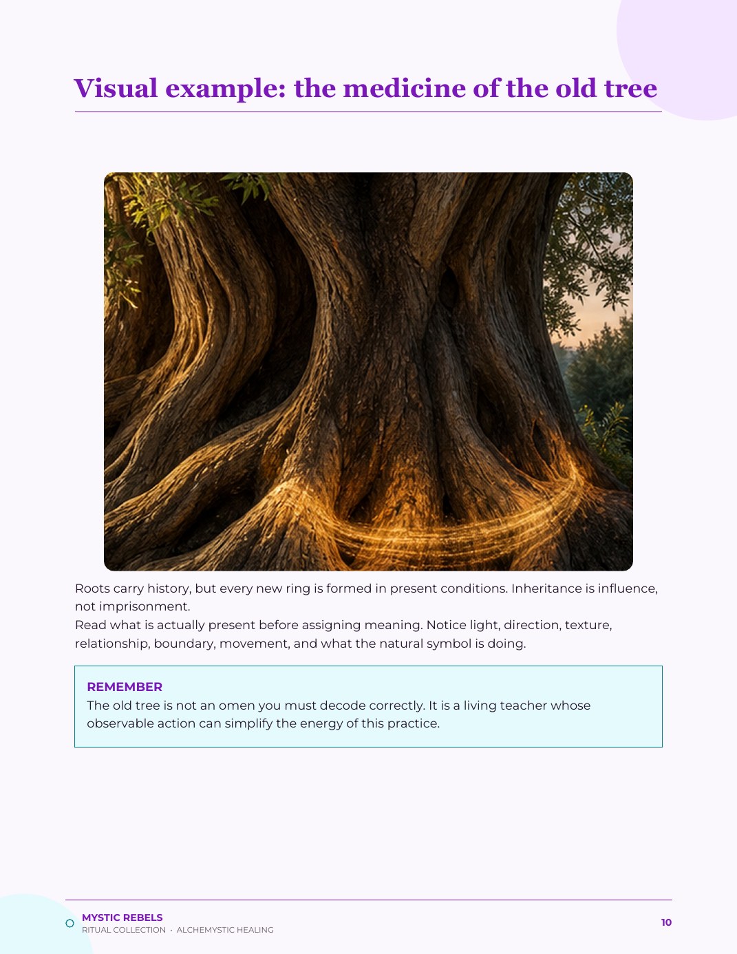 The nature medicine visual inside The Kind Ancestors