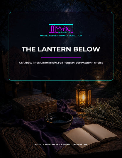 The Lantern Below ritual guide cover by Mystic Rebels