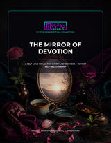 The Mirror of Devotion ritual guide cover by Mystic Rebels