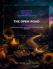 The Open Road ritual guide cover by Mystic Rebels