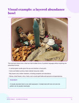Visual example of a layered abundance bowl
