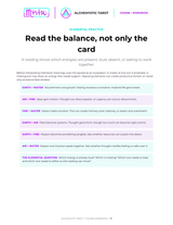 Alchemystic Tarot course preview teaching how elemental balance shapes a reading