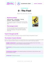 Alchemystic Tarot course preview teaching The Fool through symbols and real life