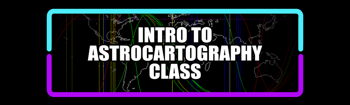Astrology Class: Intro to Astrocartography